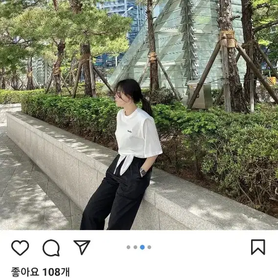 정품 럭키슈에뜨 티셔츠