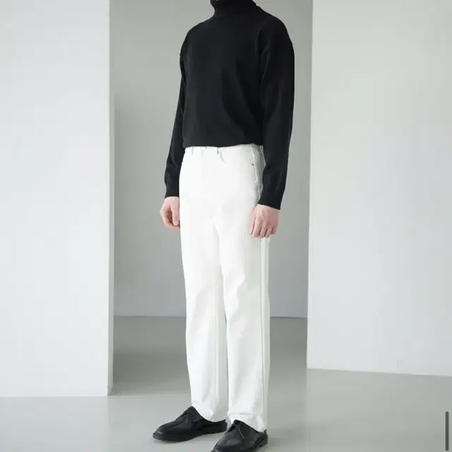 커스텀어클락 청바지(white)