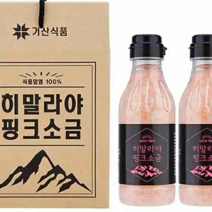 (선물용  )핑크소금400g2개  고운소금(일괄) 선물세트 추석선물세트