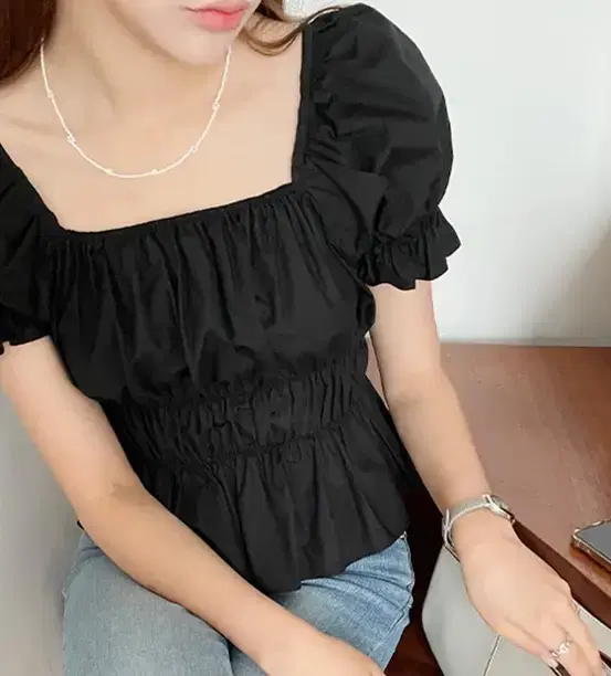 Shirred Blouse