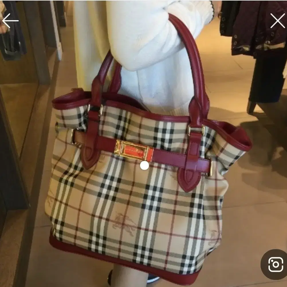 Burberry GOLDERTON 토트백