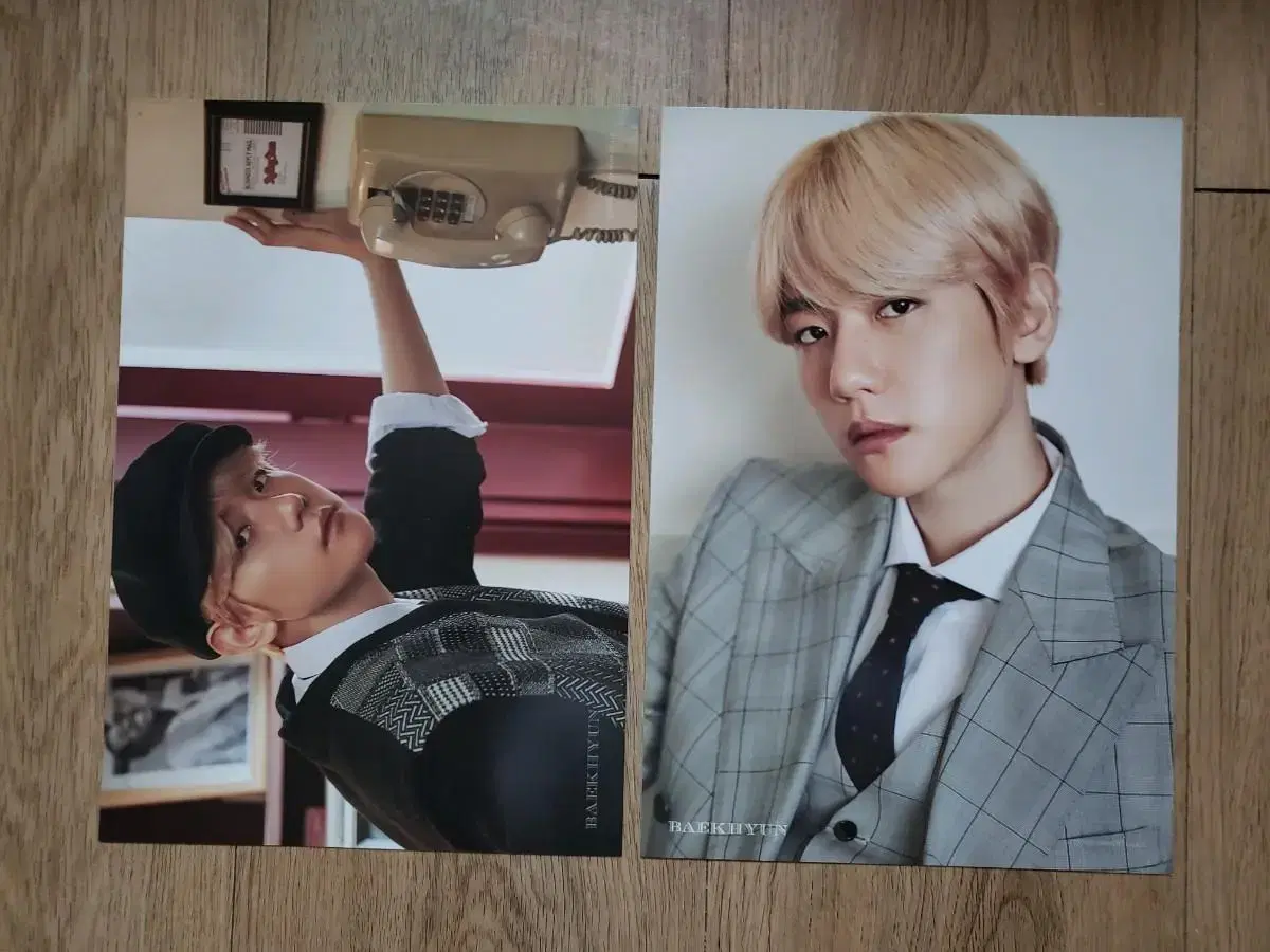 EXO baekhyun 2020 seasons greetings A4 poster EXO Baekhyun