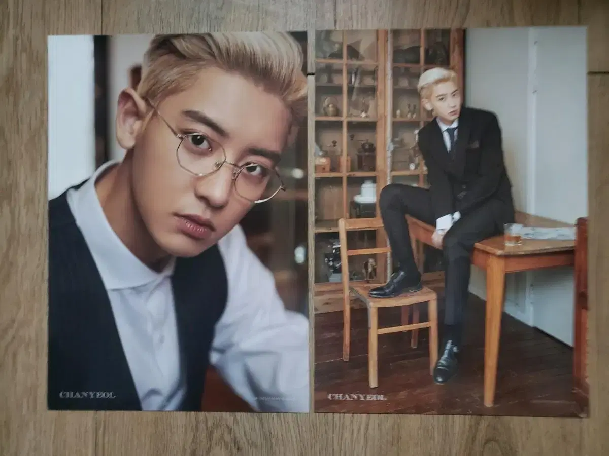 EXO chanyeol 2020 seasons greetings A4 poster EXO Chanyeol