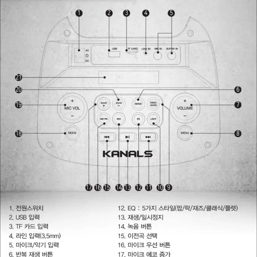 블루투스 스피커/파티박스