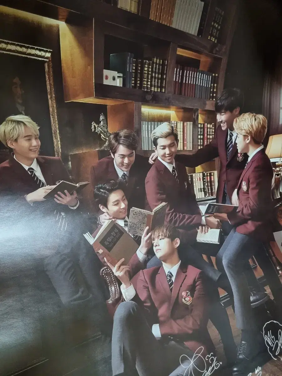 BTS BTS SKT poster