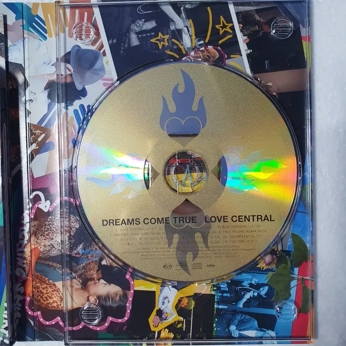 트림스컴트루 LOVE CENTRAL 한정판 CD 중고 