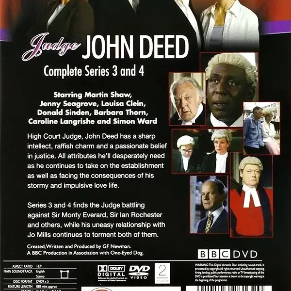 Judge John Deed series 3 and 4  [2-DVD]