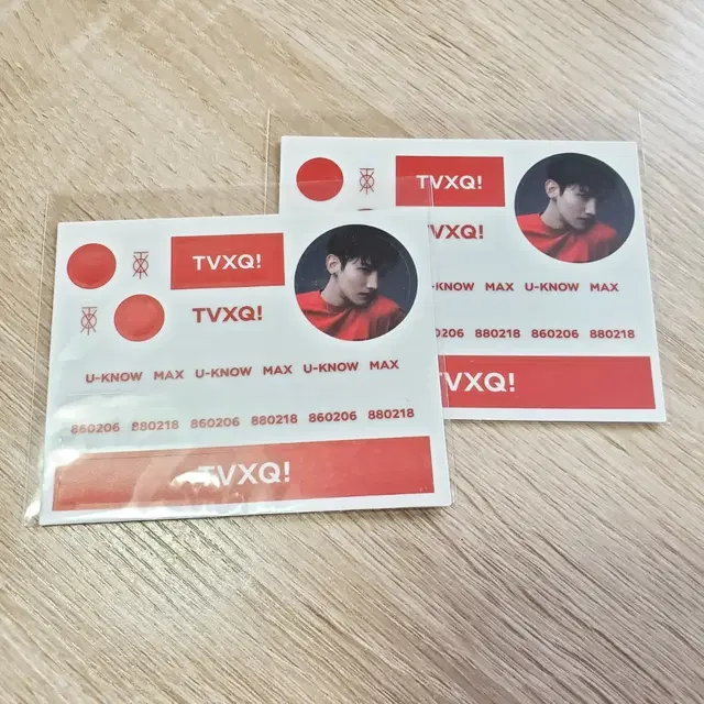 동방신기 MAX 선풍기 중증 스티커 TXVQ!