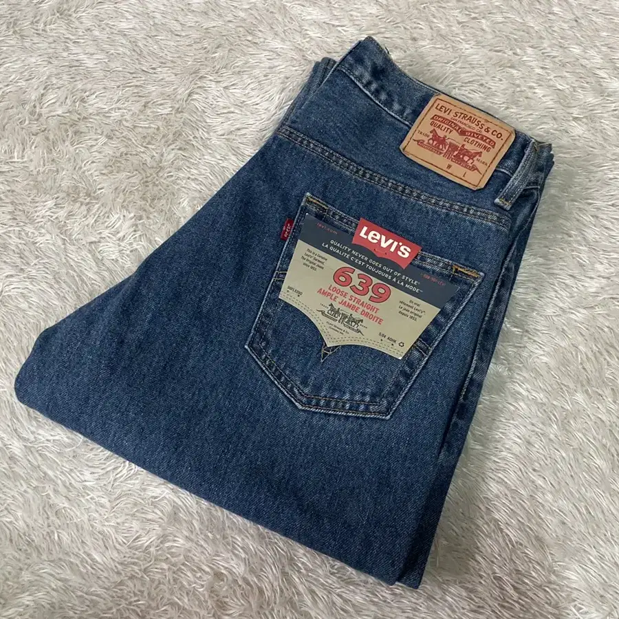 LEVIS 리바이스639 릴렉스핏 irregular제품