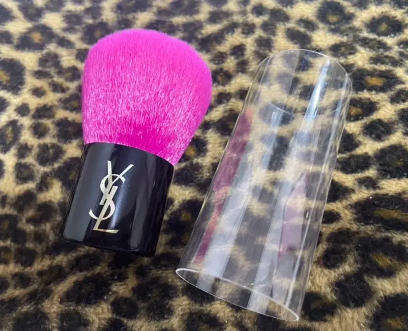 YSL Pink Kabuki Brush 