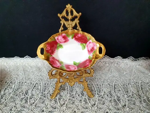 (특가세일)로얄알버트old English rose bon bon dish