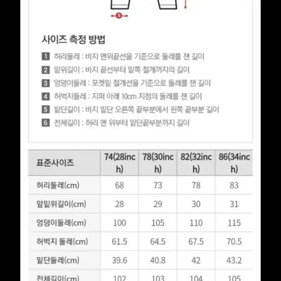 새 옷. 스파오 카고 바지 팬츠 남자