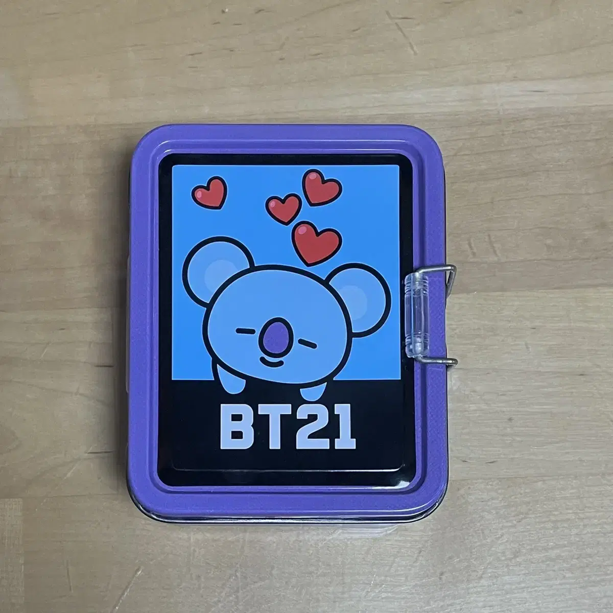 BT21 코야 2단 틴케이스 양도