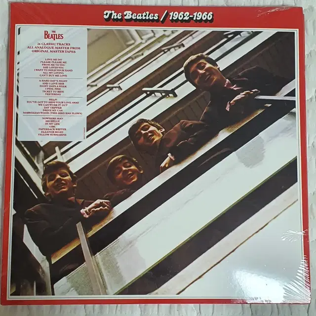 (미개봉)The Beatles 비틀즈 LP 1962-1966 RED