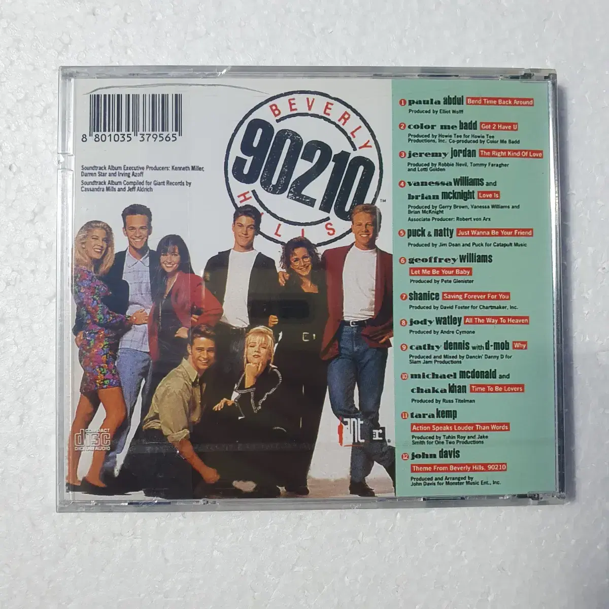 비버리힐즈아이들 BEVERLY HILLS 90210 OST CD 미개봉