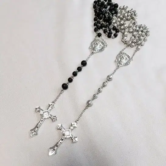 소윰 rosary necklace 묵주 목걸이