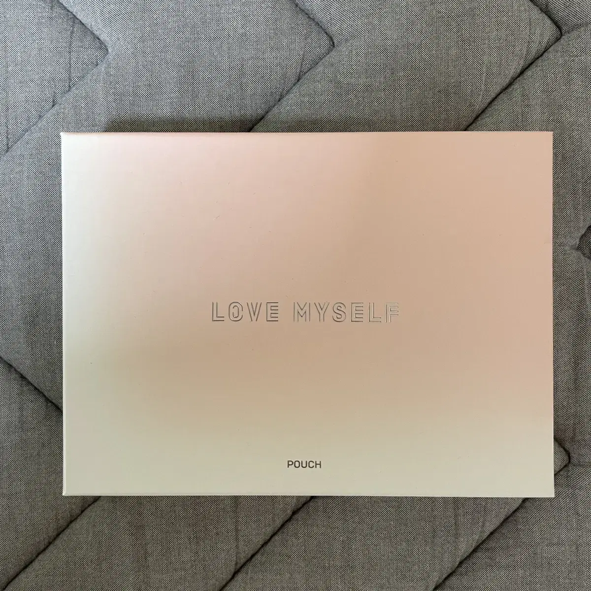 (원가이하) 방탄 love myself 파우치