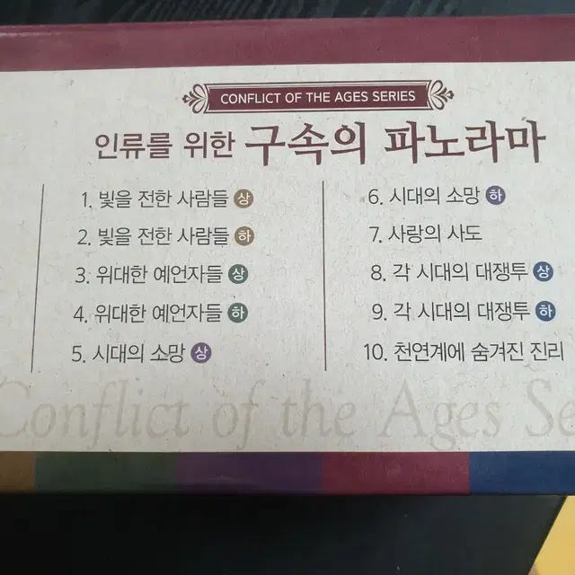 인류를 위한 구속의 파노라마 신앙서적 팝니다