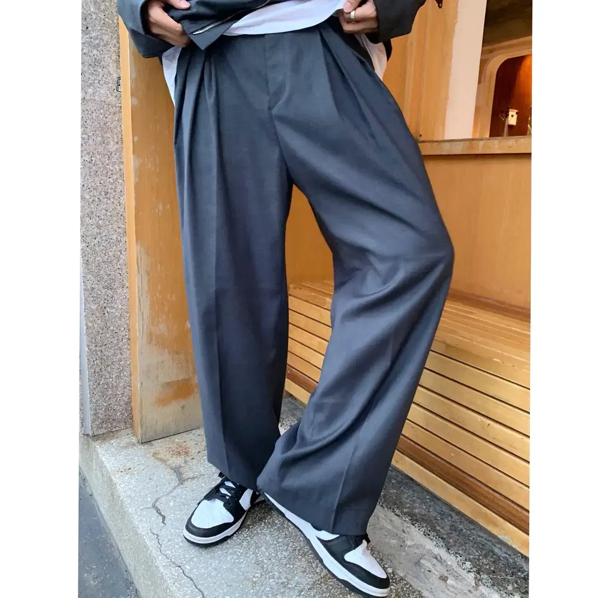 Two-Tuck Multi Slacks (2Color)