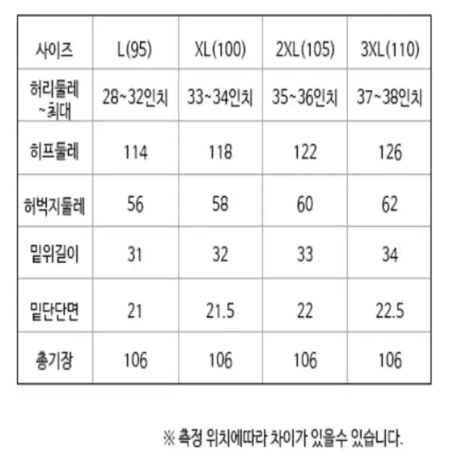 [1등작업복] 봄 가을 면 건빵 바지 L-3XL 블랙 그레이 밀리터리