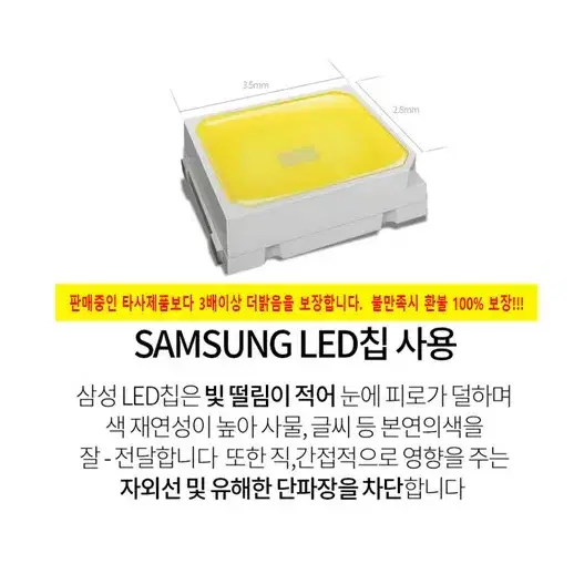 삼성 SM3 CE (09~11년식) 필립스 고급LED 실내등 세트