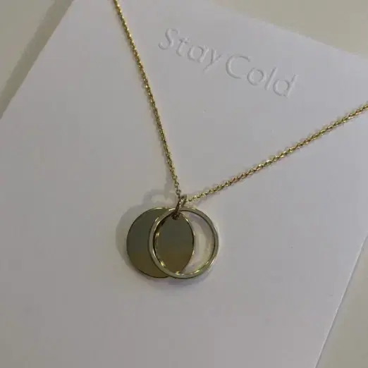 mtc eclipse necklace (gold)