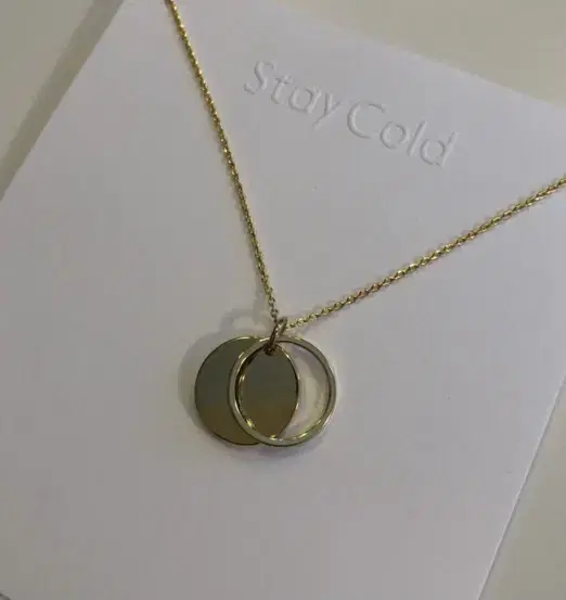 mtc eclipse necklace (gold)