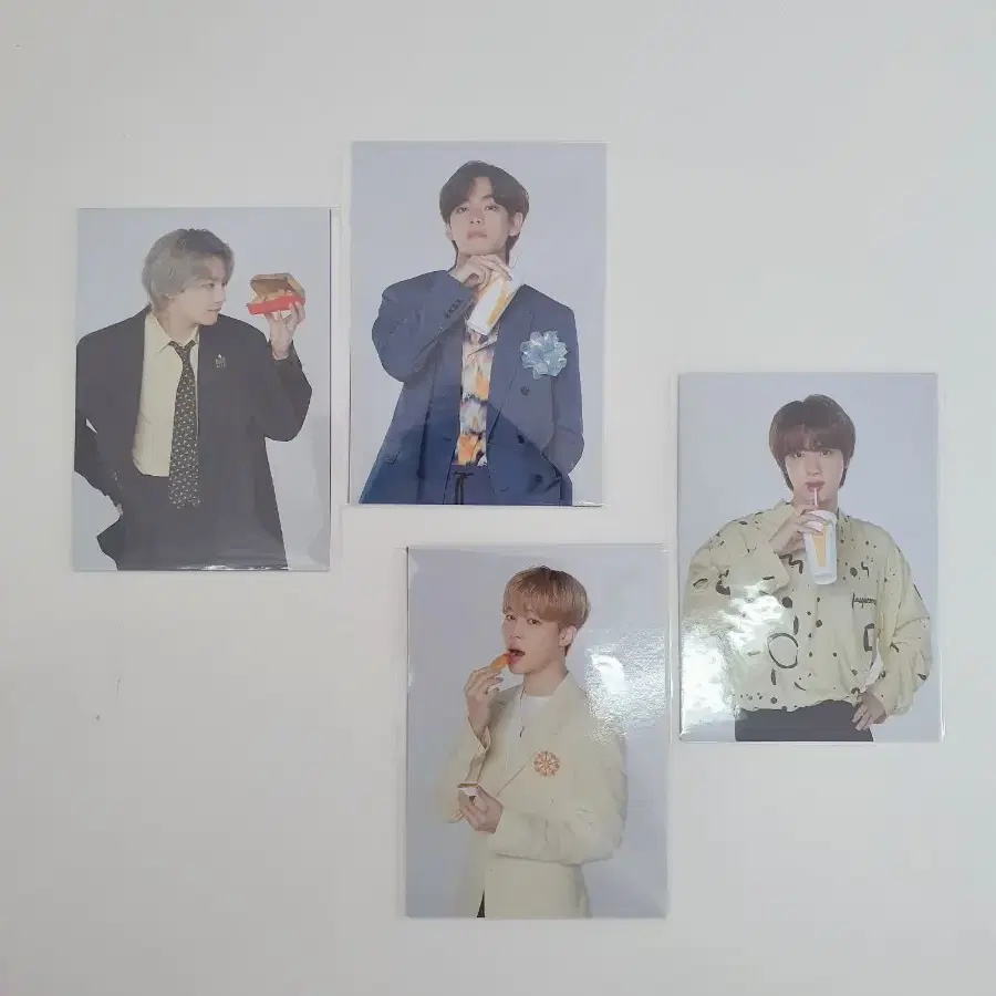 방탄 맥도날드 포카 맥날포카 BTS MCD photocard