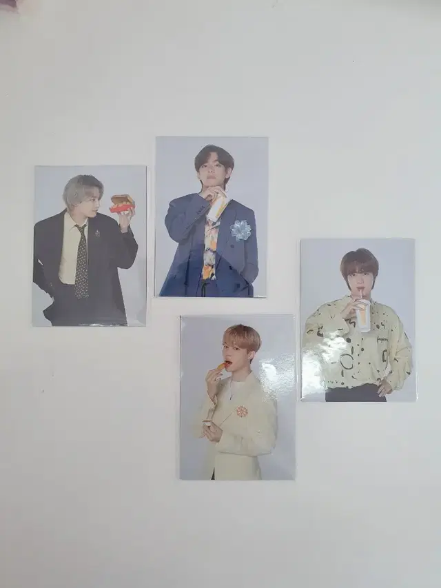 방탄 맥도날드 포카 맥날포카 BTS MCD photocard