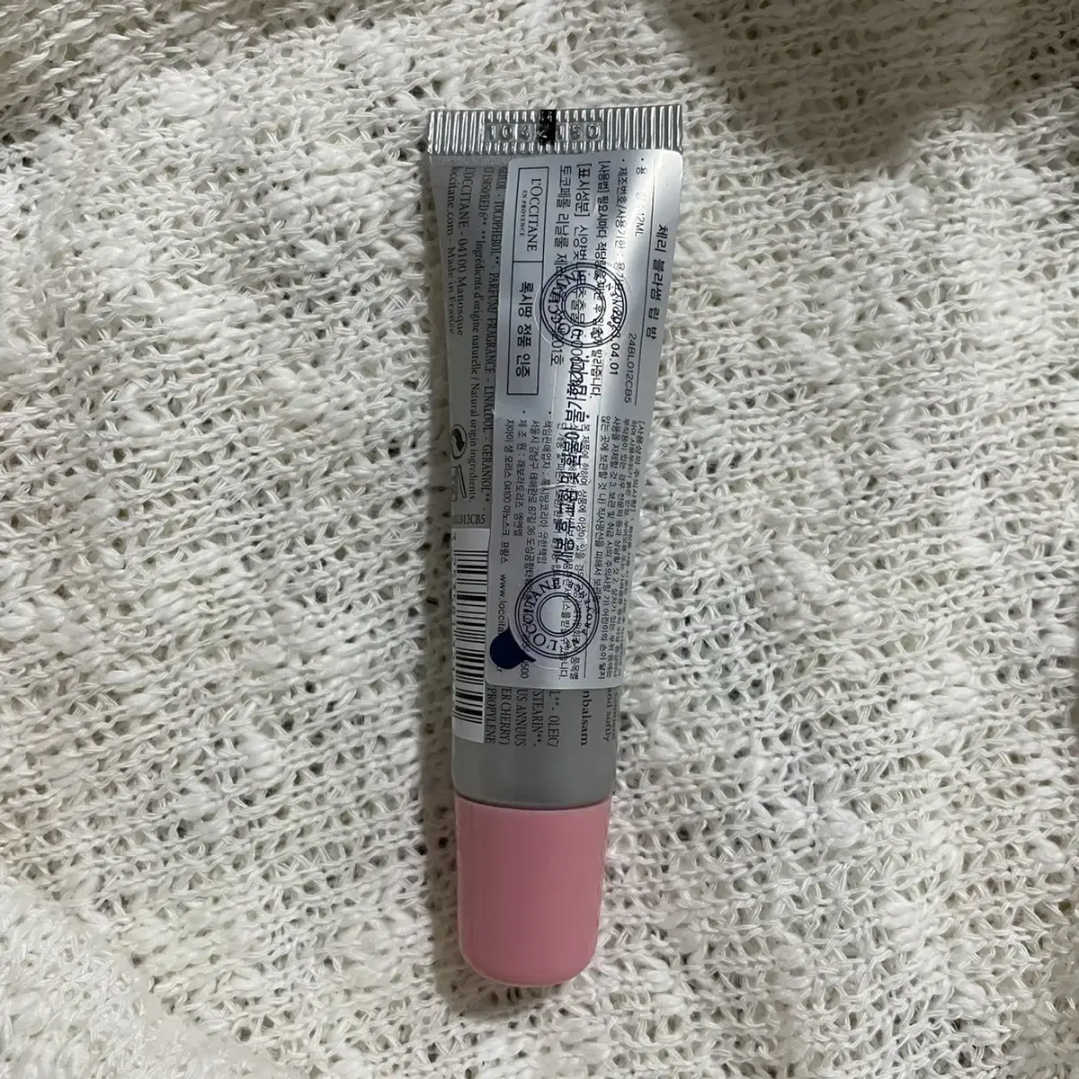 [정품] 록시땅 체리 블라썸 립밤 12ml