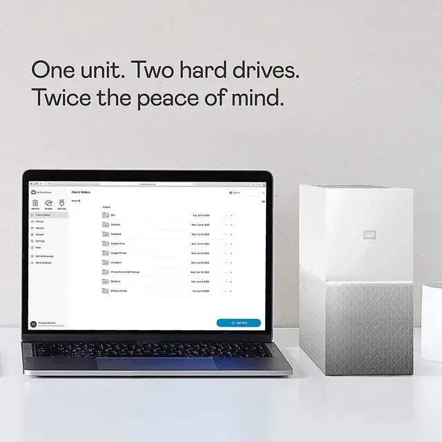 WD MY Cloud HOME Duo 8TB NAS 마이 클라우드 8테라