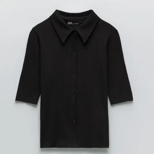 [ZARA] RIBBED POLO SHIRT - M사이즈