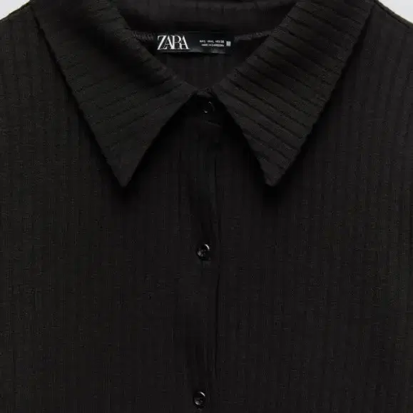 [ZARA] RIBBED POLO SHIRT - M사이즈