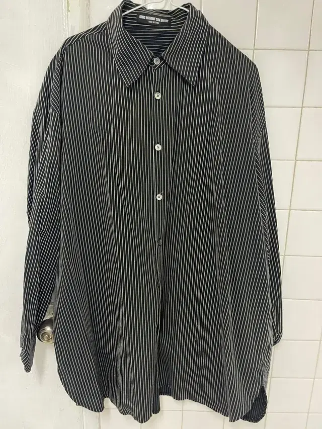 Drug With Outside Effect Striped Shirt