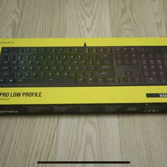 커세어 k60 rgb pro 키보드