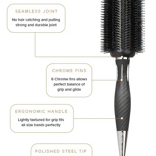 켄트 살롱 헤어브러쉬,kent salon brush