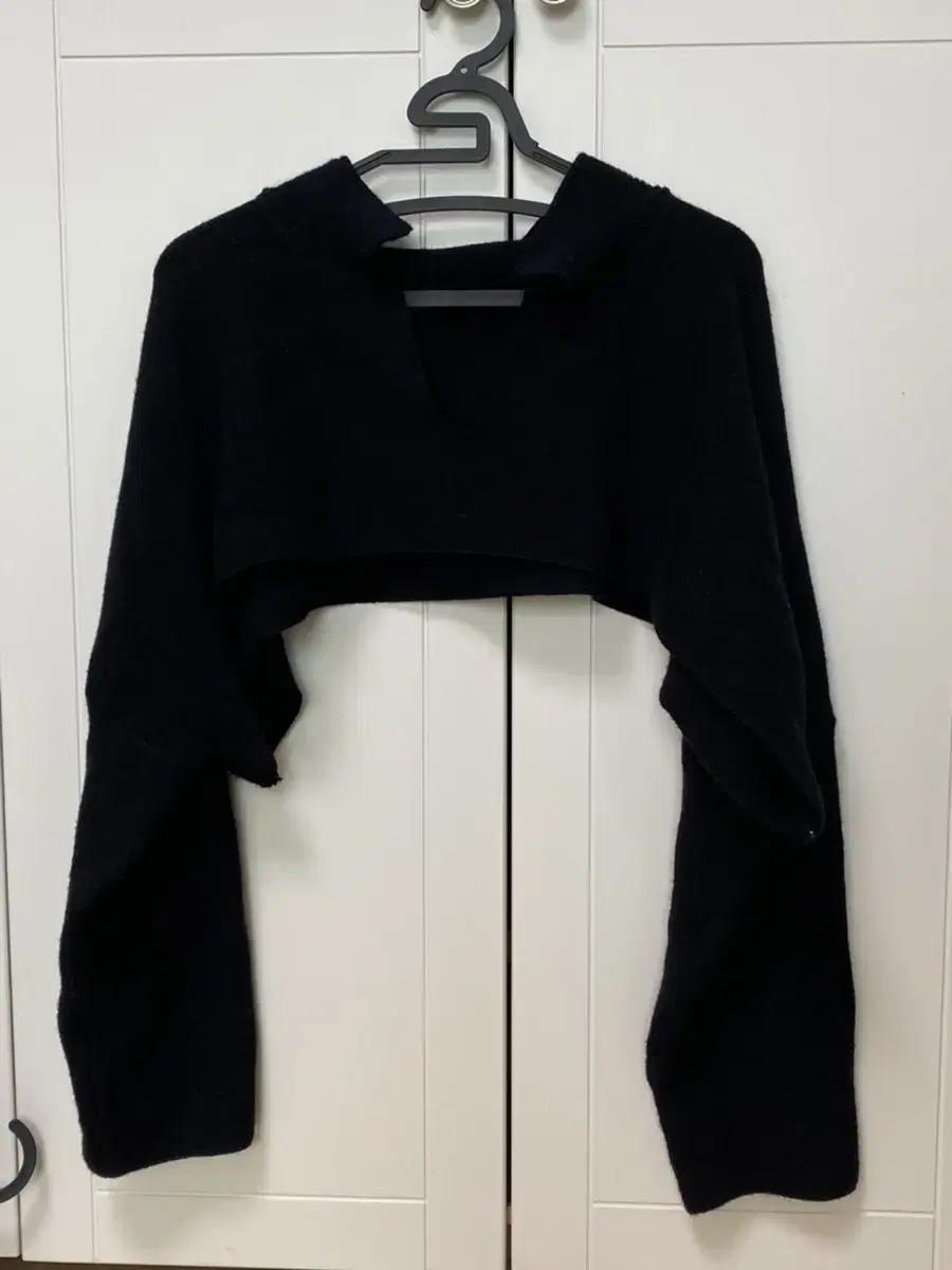 Dark Victory Layered Fit Cropped Knit Bolero