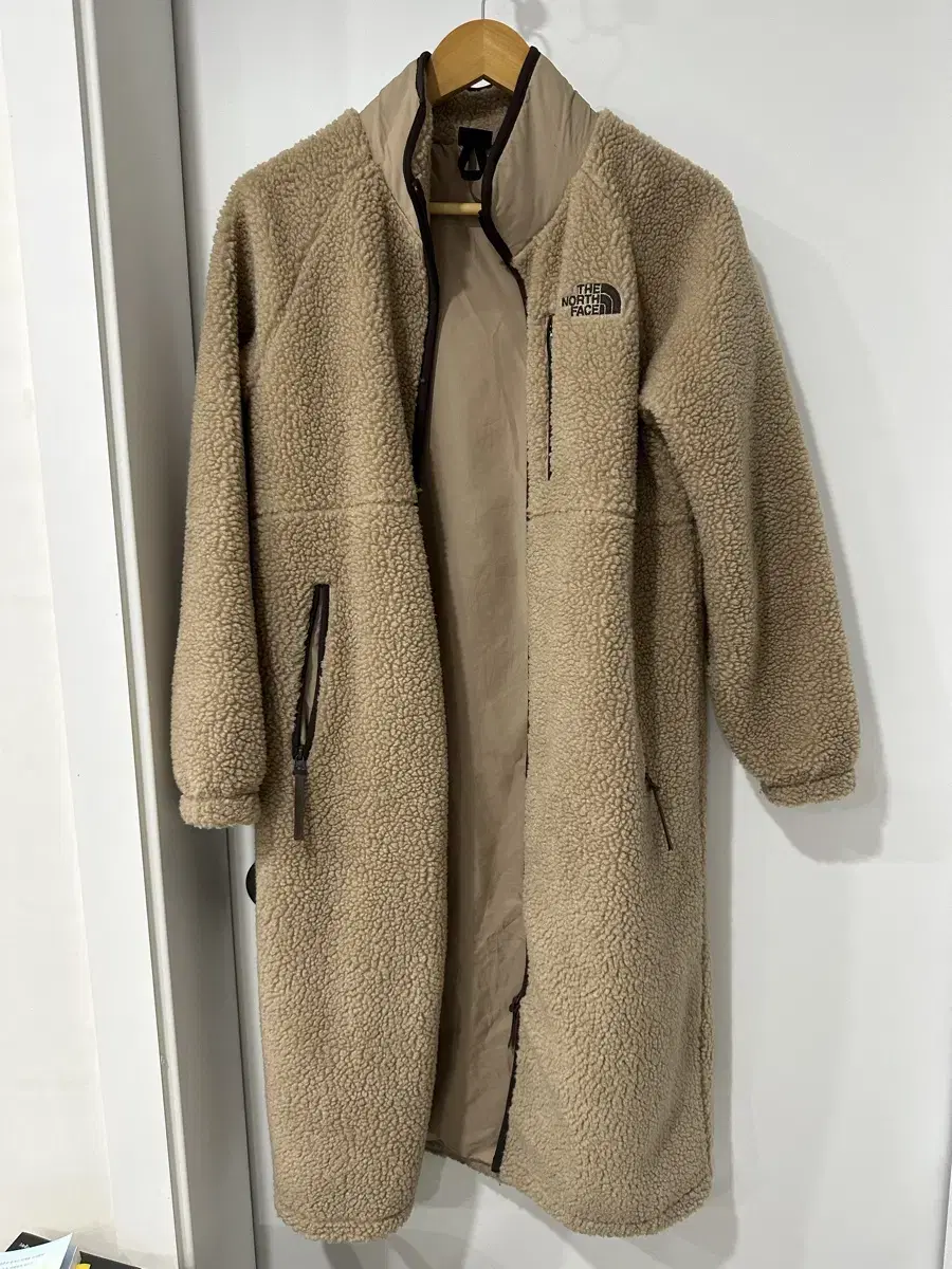 Genuine)North Face Furless Poggle Long Coat Longboucle