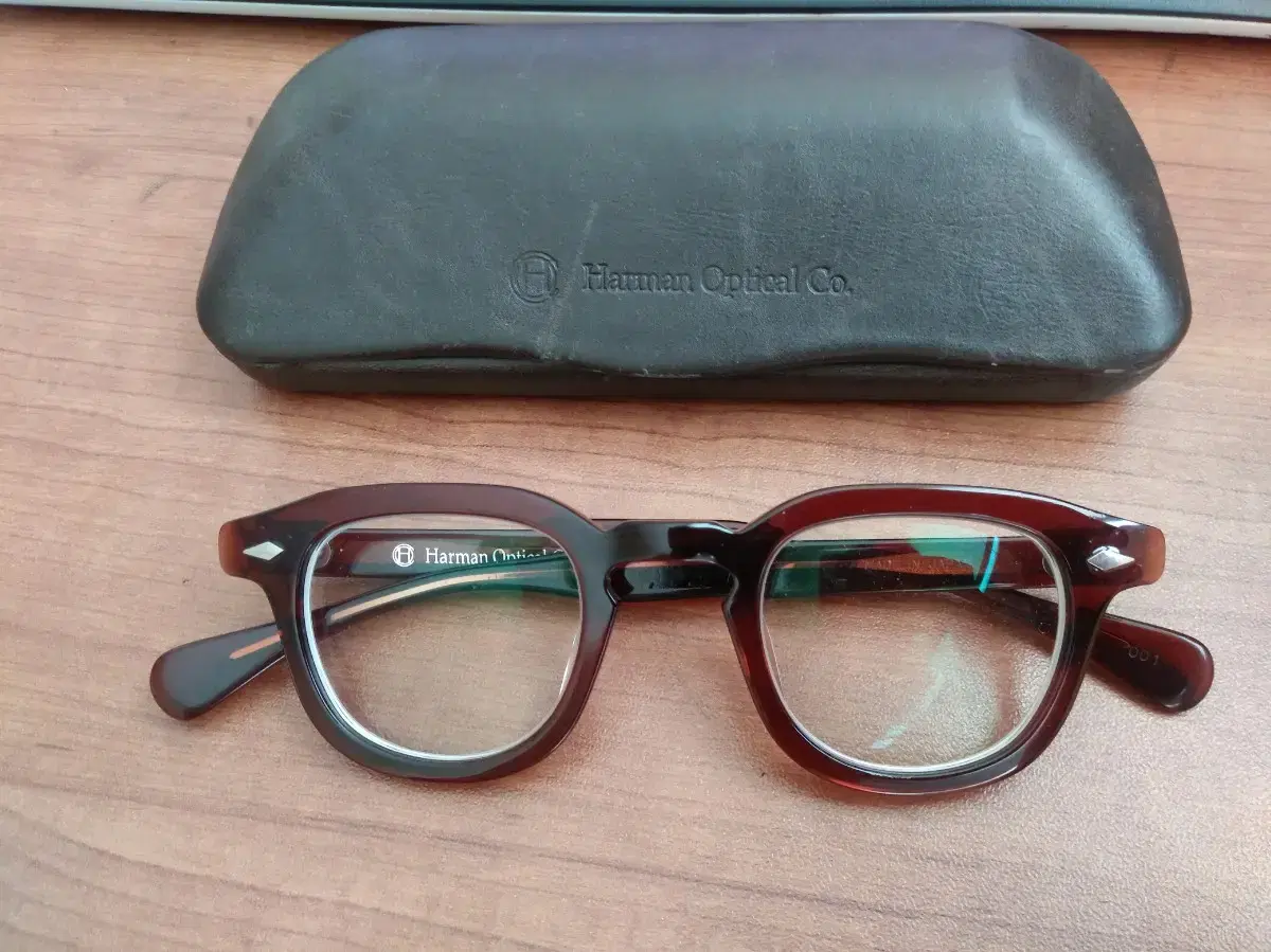 Harman Optical Wallace 44 Size Brown