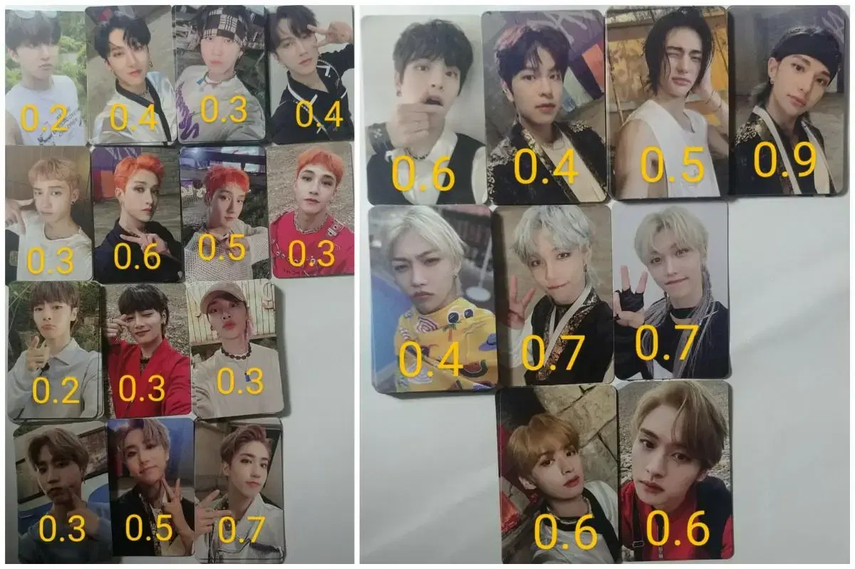 straykids skz shouters album photocard photocards