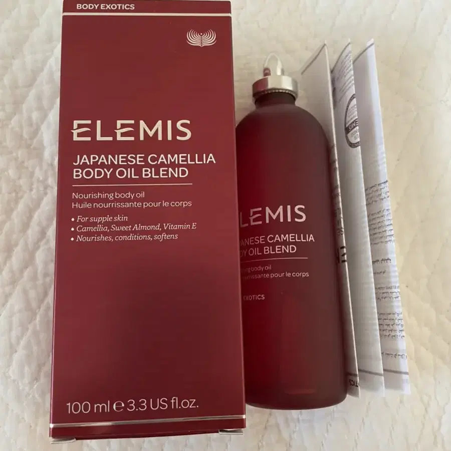 (새상품/반택가능) ELEMIS 엘레미스 바디오일 100ml