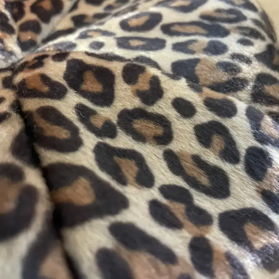 피스메이커 CALF SKIN BERET (LEOPARD) 