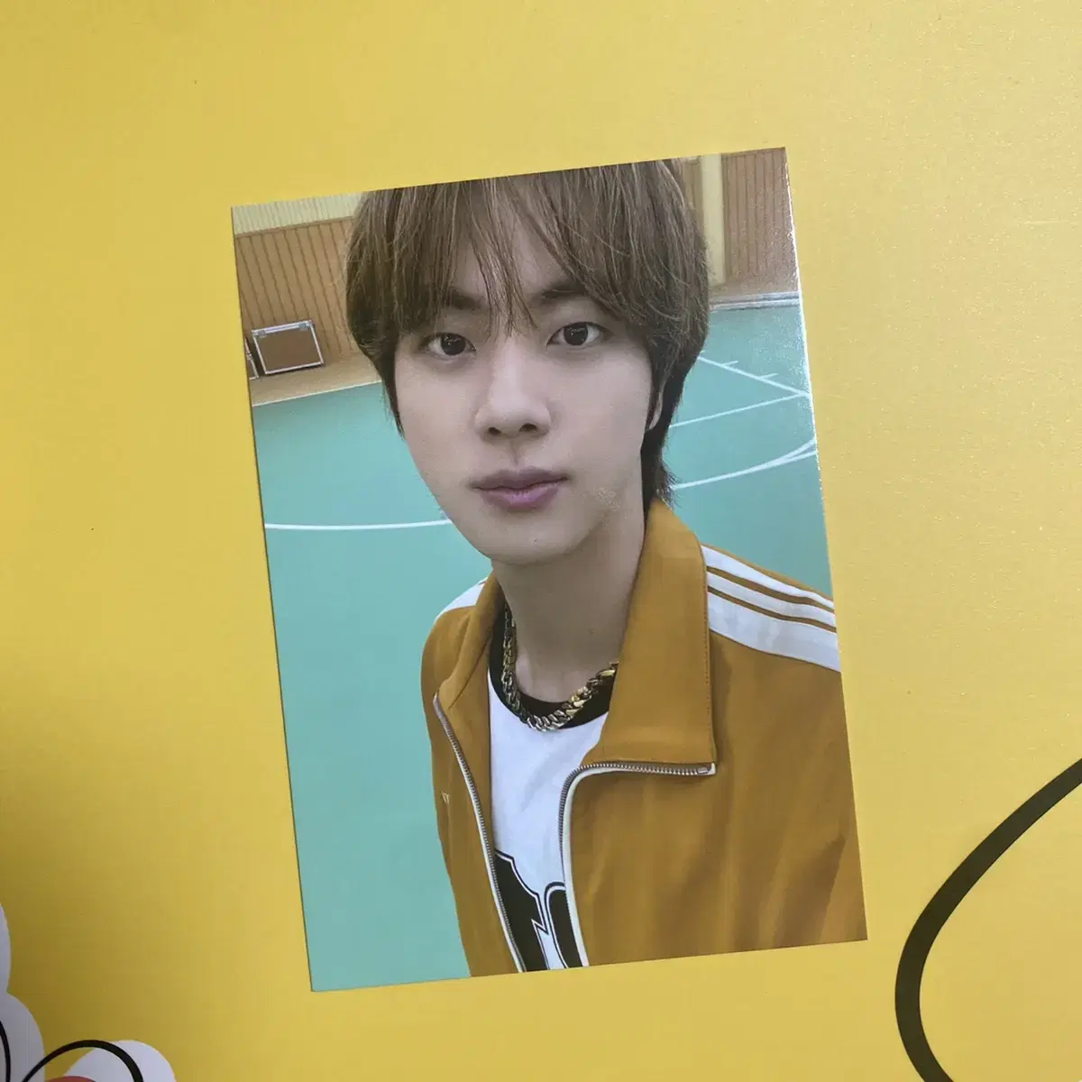 Cardigan photocard jin seok