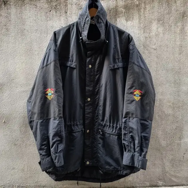 80's bamboo Ultrex Nylon Shell Parka