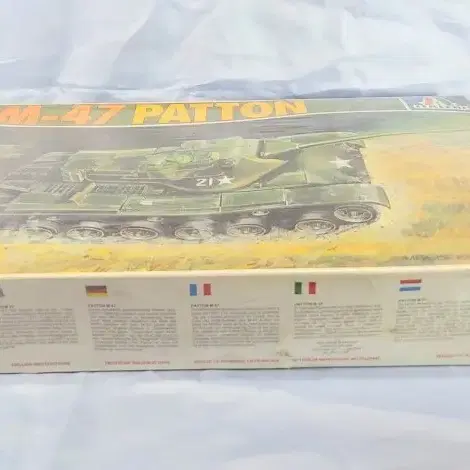 프라모델 - [이탈레리] 1/35 M47 PATTON 전차