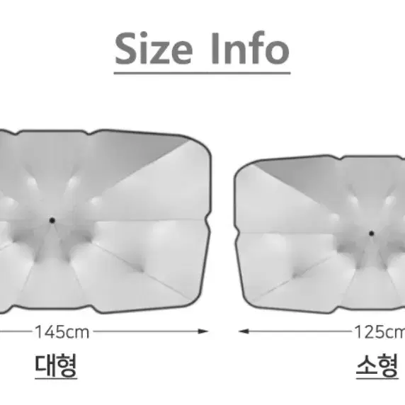 차박 여행 차량용 우산형 햇빛가리개 가림막!