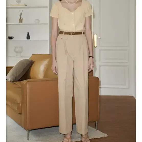 그로브스토어 RESORT NEW SOY PANTS [BEIGE]