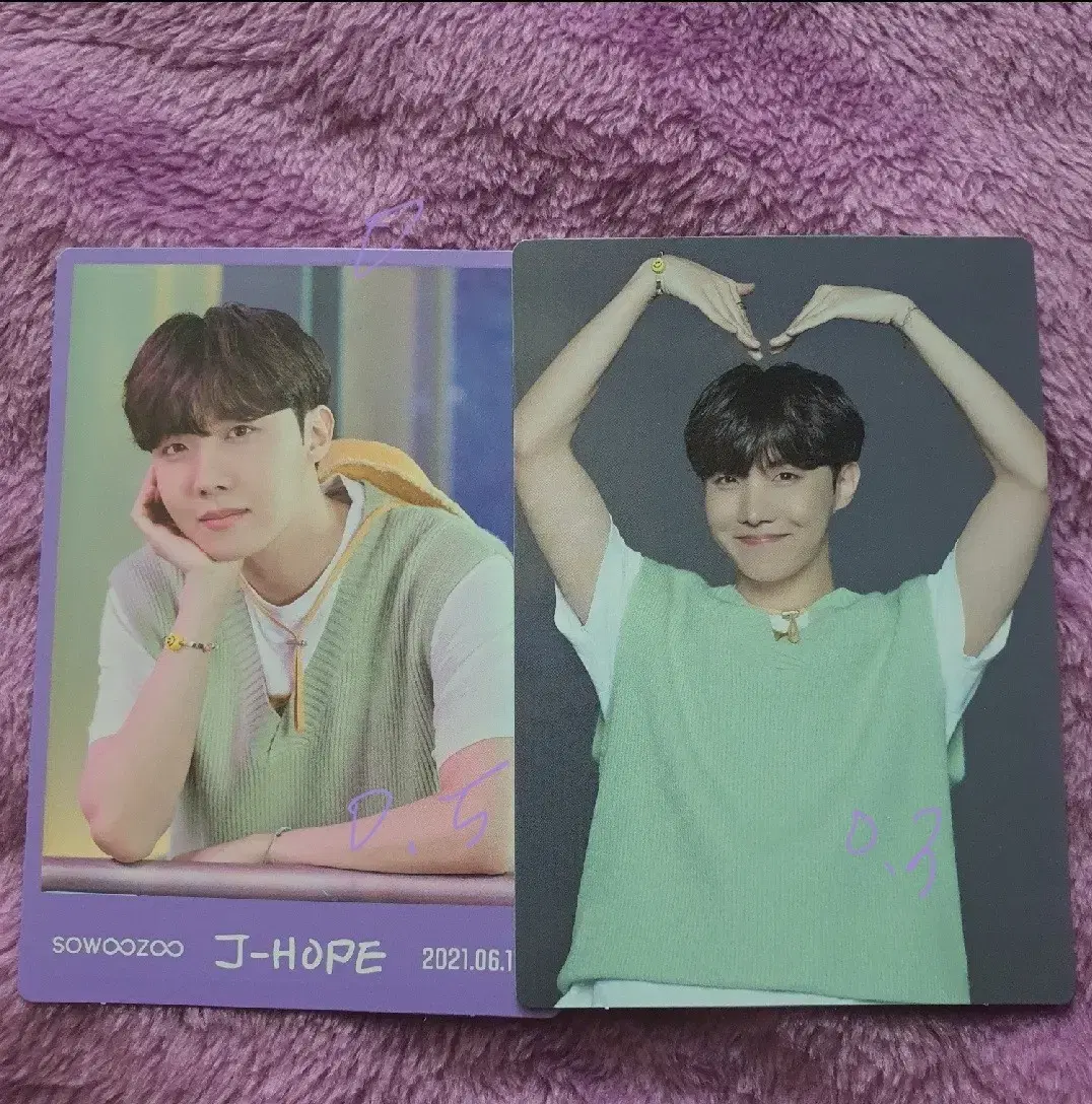 BTS Hoseok photo cards in bulk!