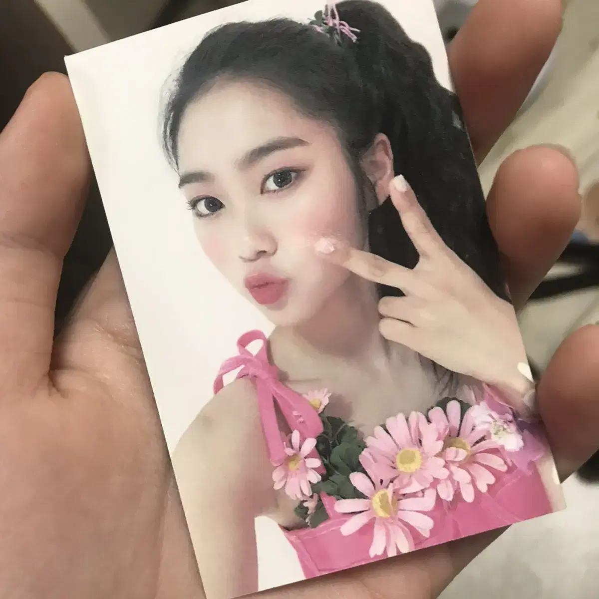 Oh My Girl ohmygirl jiho Address selfie selca Photocard