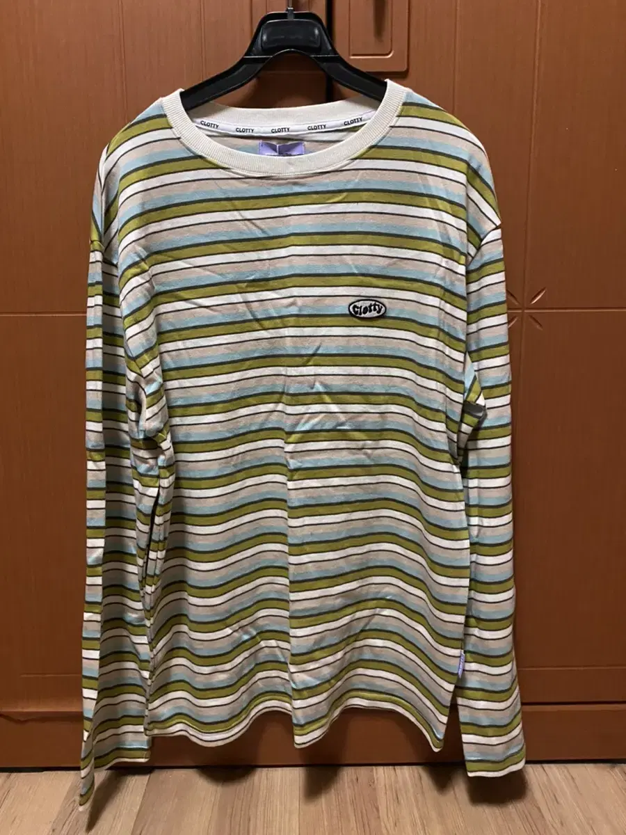 New Clothy Striped Long Sleeve Tee (Free)